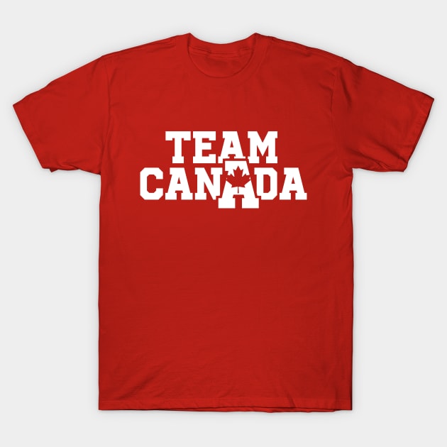 Team Canada - Summer Olympics T-Shirt by Issho Ni